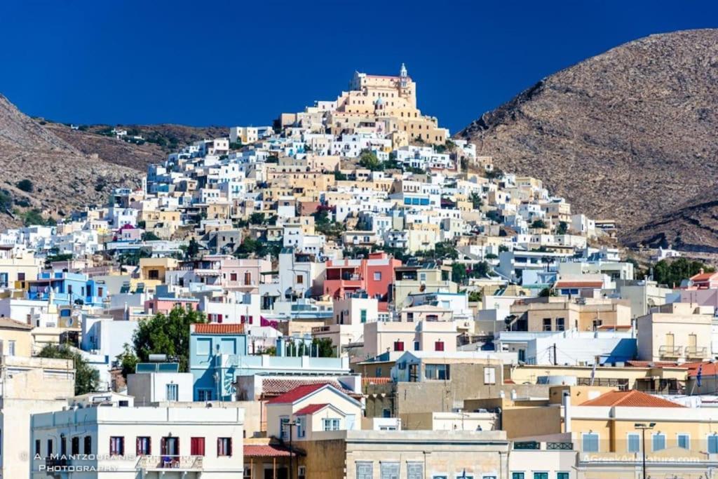 Ano Syros Marvellous Oven Apartment Екстериор снимка
